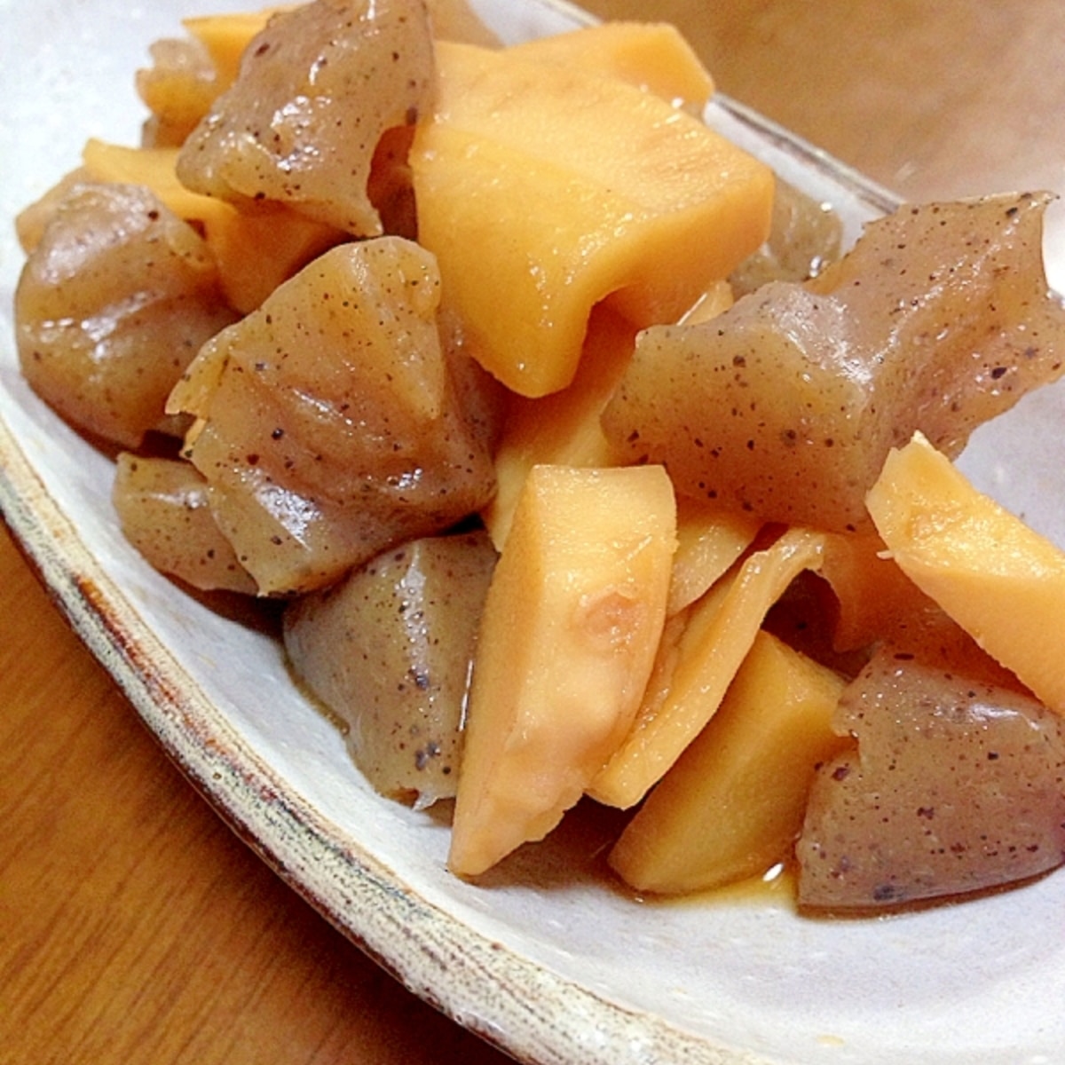 こんにゃくと筍の煮物 レシピ 作り方 By Tukuyo93 楽天レシピ こんにゃくと筍の煮物 レシピ 作り方 By Tukuyo93 楽天レシピ